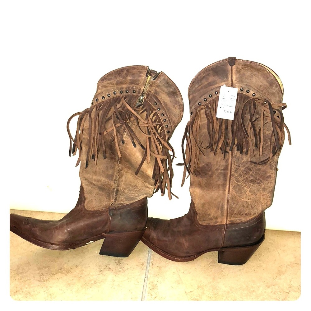 Circle G | Real Cowboy Boots with fringe